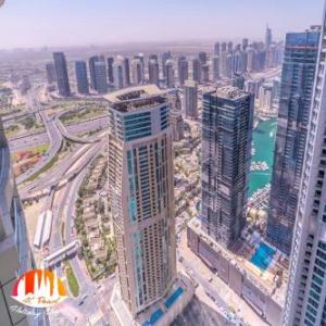 A C Pearl Holiday - Stunning Marina and Sea Views Apartment Dubai 