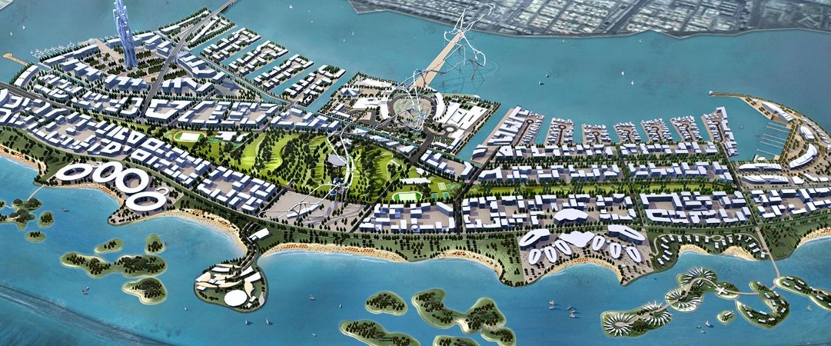 Lulu Island in Abu Dhabi